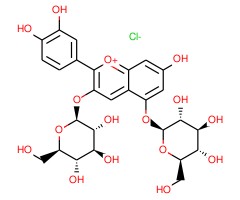 矢车菊素-3,5-葡萄糖苷图片