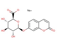 7-Hydroxycoumarin β-D-glucuronide sodium salt图片