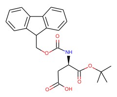 N-Fmoc-D-天冬氨酸叔丁酯图片