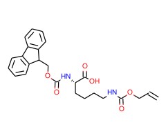 N2-Fmoc-N6-[(烯丙氧基)羰基]-L-赖氨酸图片