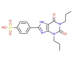 1,3-Dipropyl-8-(p-sulfophenyl)xanthine图片