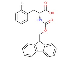N-Fmoc-2-碘-D-苯丙氨酸图片