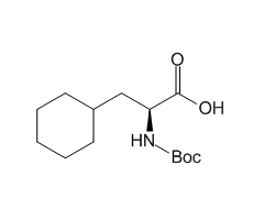 (S)-2-(Boc-氨基)-3-环己基丙酸图片