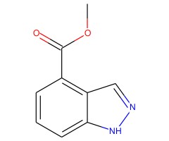 1H-吲唑-4-甲酸甲酯图片