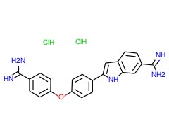 p-Amidinophenyl p-(6-amidino-2-indolyl)phenyl ether dihydrochloride图片