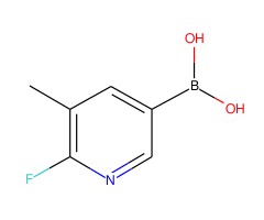 5-甲基-6-氟-3-吡啶硼酸图片