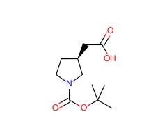 (S)-1-Boc-吡咯烷-3-乙酸图片