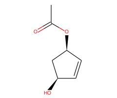 (1R,4S)-4-羟基-2-环戊烯-1-基乙酸酯图片