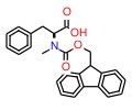 N-Fmoc-N-甲基-D-苯丙氨酸图片