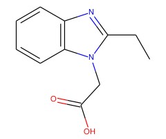 2-乙基-1H-苯并咪唑-1-乙酸图片