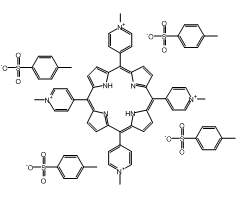 meso-四（N-甲基-4-吡啶基）卟吩四甲苯磺酸酯图片