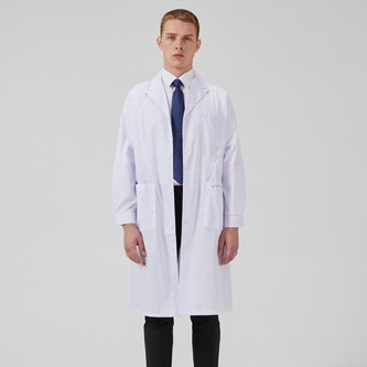 涤棉抗菌实验服图片