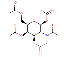 (2S,3R,4R,5R,6R)-3-乙酰氨基-6-(乙酰氧基甲基)四氢吡喃-2,4,5-三基三乙酸酯图片