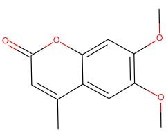 6,7-二甲氧基-4-甲基香豆素图片