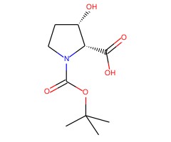 1-Boc-3-羟基-顺式-D-脯氨酸图片