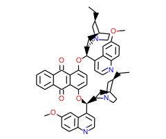 (9R)-氢化奎宁(蒽醌-1,4-二基)二醚图片