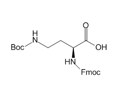 (S)-2-(Fmoc-氨基)-4-(Boc-氨基)丁酸图片