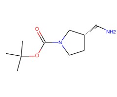 (R)-1-Boc-3-(氨甲基)吡咯烷图片
