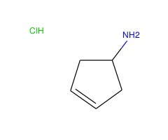 1-氨基-3-环戊烯盐酸盐图片