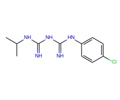 N1-(4-氯苯基)-N5-异丙基双胍图片