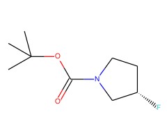 (S)-1-Boc-3-氟吡咯烷图片