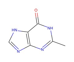 2-甲基-1H-嘌呤-6(9H)-酮图片
