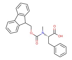 N-Fmoc-N-甲基-L-苯丙氨酸图片