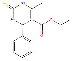 6-ME-4-PH-2-THIOXO-1,2,3,4-TETRAHYDRO-PYRIMIDINE-5-CARBOXYLIC ACID ETHYL ESTER图片