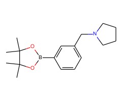 3- （（吡咯烷）甲基）苯基硼酸频哪醇酯图片