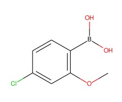 2-甲氧基-4-氯苯硼酸图片