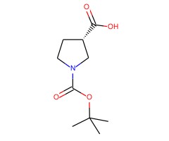 (R)-1-Boc-3-吡咯烷羧酸图片