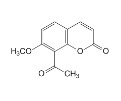 8-乙酰基-7-甲氧基香豆素图片