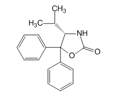 (S)-(-)-4-异丙基-5,5-二苯基-2-噁唑烷酮图片
