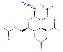 2-乙酰氨基-3,4,6-三-O-乙酰基-2-脱氧-β-D-吡喃葡萄糖酰基叠氮化物图片
