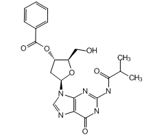 3'-O-苯甲酰基-2'-脱氧-N2-异丁酰基鸟苷图片
