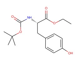 Boc-L-酪氨酸乙酯图片