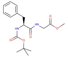 N-(叔丁氧羰基)苯丙氨酰甘氨酸甲酯图片