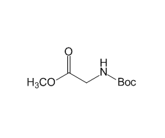 N-(叔丁氧羰基)甘氨酸甲酯图片