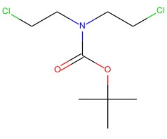 N-Boc-N,N-二(2-氯乙基)胺图片
