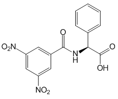 (R)-(-)-N-(3,5-二硝基苯甲酰基)-α-苯甘氨酸图片