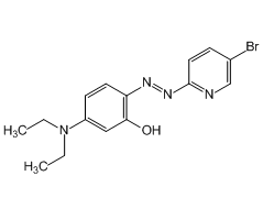 2-(5-溴-2-吡啶偶氮)-5-二乙氨基苯酚图片