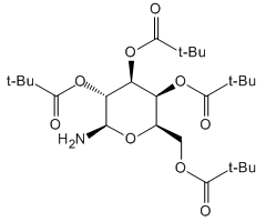 2,3,4,6-四-O-新戊酰基-β-D-吡喃半乳糖胺图片
