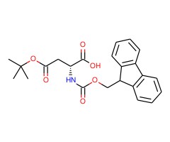 N-[(9H-芴-9-基甲氧基)羰基]-D-天冬氨酸4-叔丁酯图片