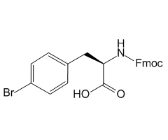 Fmoc-4-溴-D-苯丙氨酸图片