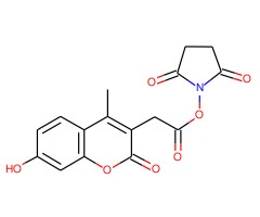 7-羟基-4-甲基香豆素-3-乙酸N-琥珀酰亚胺酯图片