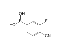 4-氰基-3-氟-苯硼酸图片