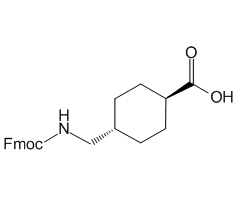 Fmoc-反式-4-(氨基甲基)环己烷-1-甲酸图片