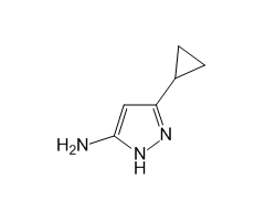 3-环丙基-1H-吡唑-5-胺图片
