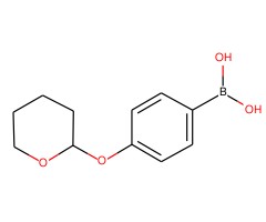 4-(四氢-2H-吡喃-2-基氧基)苯硼酸图片