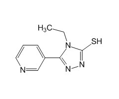 4-乙基-5-吡啶-3-基-4H-[1,2,4]三唑-3-硫醇图片